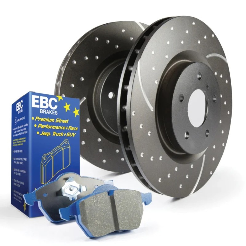 Kit disques et plaquettes Bluestuff