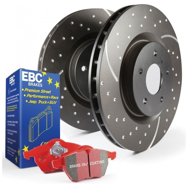 Kit disques et plaquette REDSTUFF